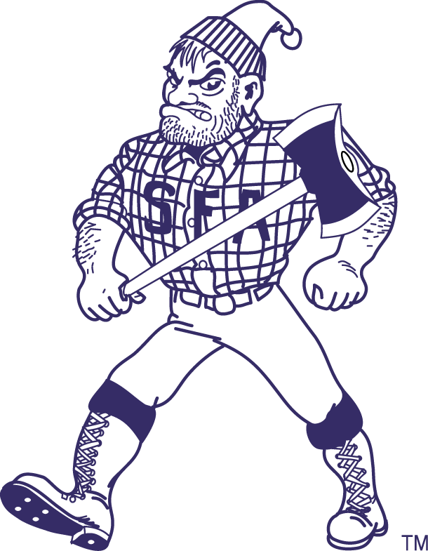 Stephen F. Austin Lumberjacks 2012-2019 Mascot Logo DIY iron on transfer (heat transfer)